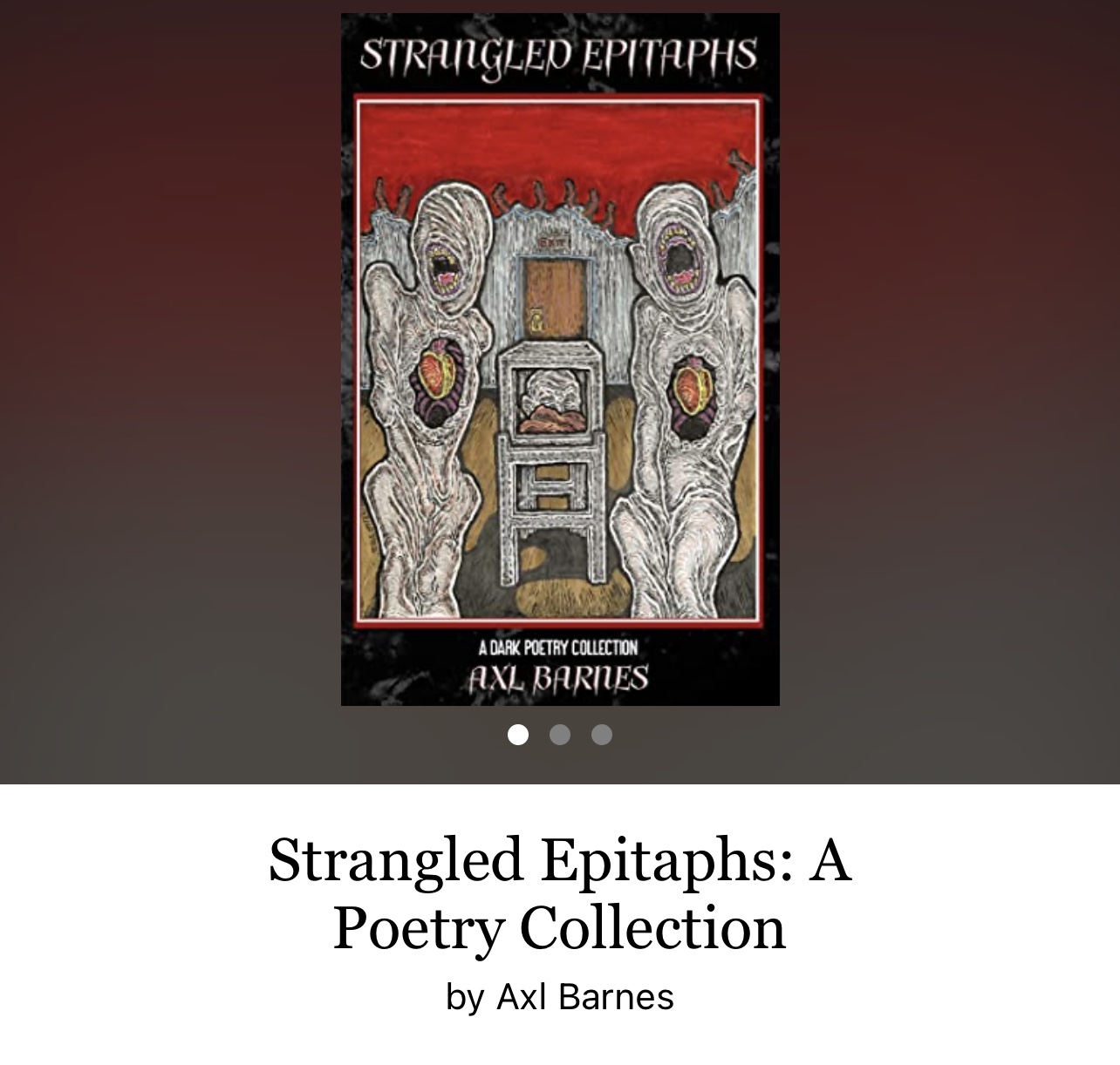 BOOK REVIEW: Strangled Epitaphs: A Poetry Collection, by Axl Barnes ...